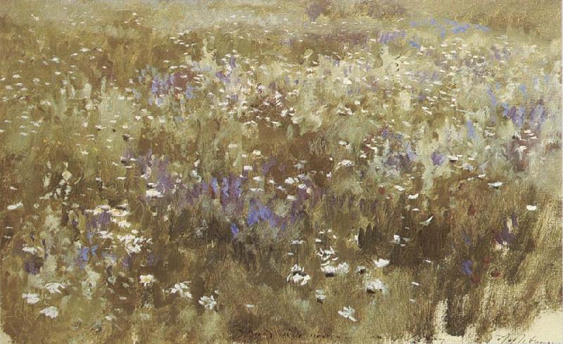 Levitan, Isaak Bluhende meadow